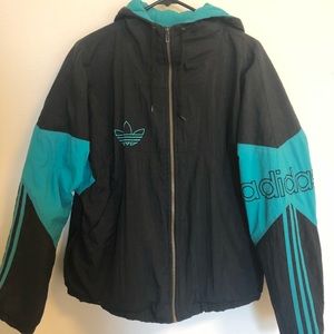 Retro adidas puffer